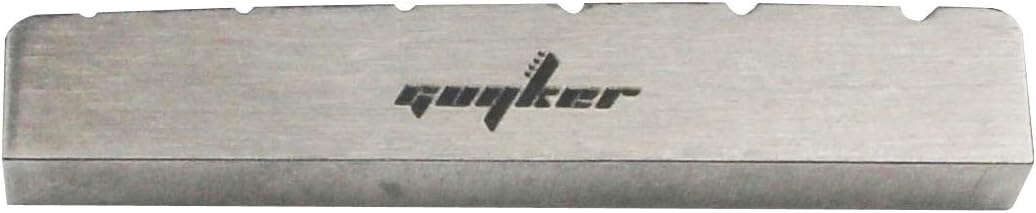 Guyker 43mm Guitar Titanium Alloy Nut - Pre-Slotted Nuts Replacement Part for LP Electric Guitar