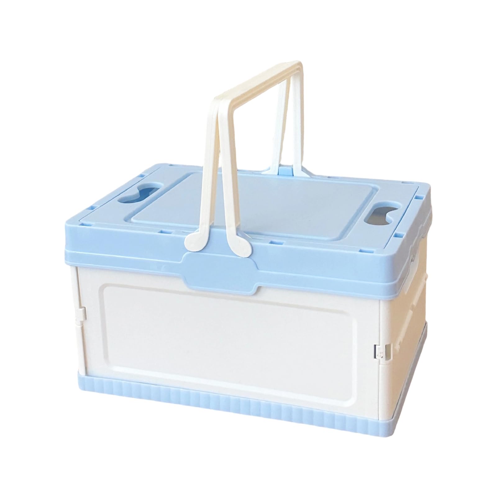 Kaeltsyn Portable Folding Storage Box for Camping Gear and Home Organization Easy to Carry Household Organization Case Multipurpose Organiser