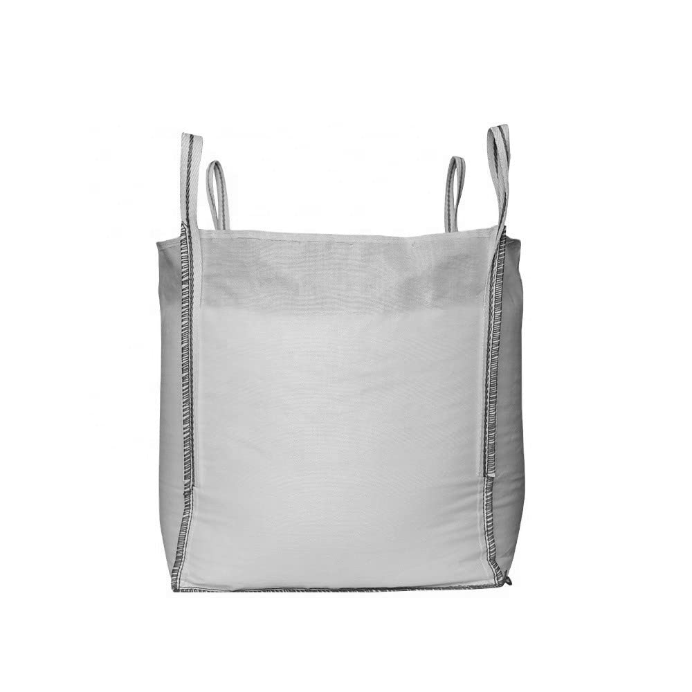 Big Bag 60x60x80 Cm Mit Schürze – 1000 Kg Tragkraft, 4 Schlaufen, Für Bauschutt, Gartenabfälle, Pellets (7 Stück)