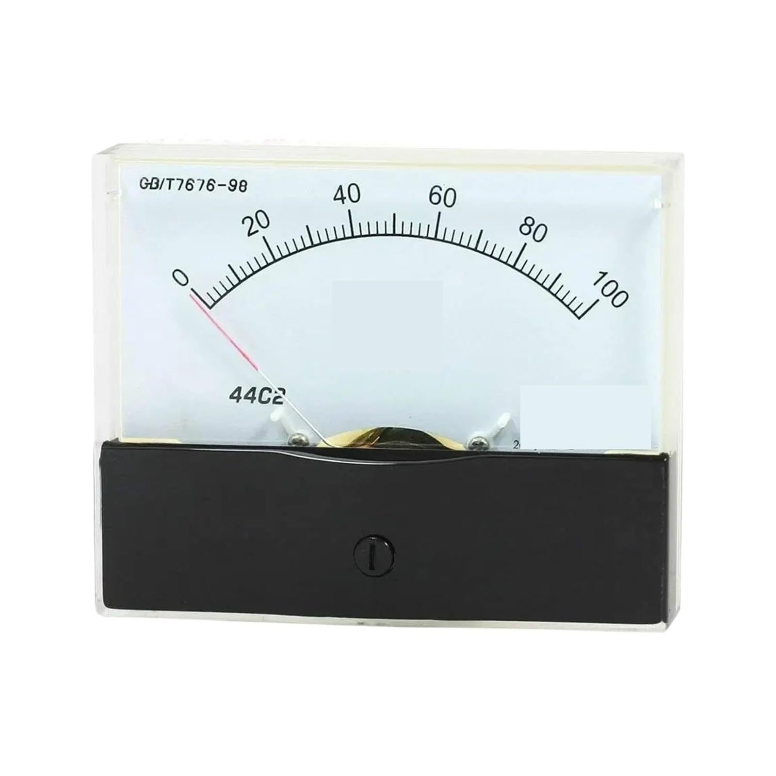 Classe 1.5 ampèremètre analogique 44C2-A jauge DC de tableau robuste - 5