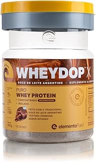 Wheydop X - Doce de Leite Argentino - 450g, Elemento Puro, Elemento Puro, Incolor