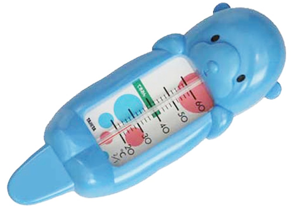 TANITA hot water temperature gauge sea otter-chan Blue 5417 (japan import)