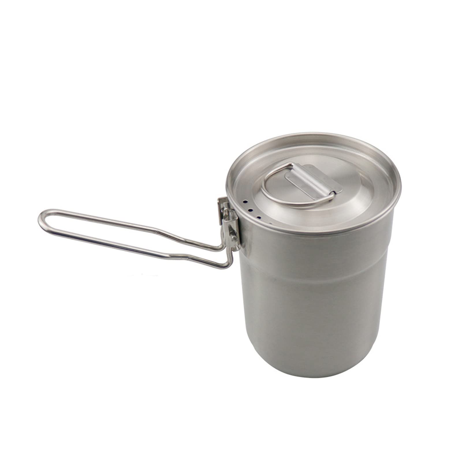 MRKU Titan Tasse Ultraleicht Tragbare 1L Outdoor Topf Mit Deckel Camping