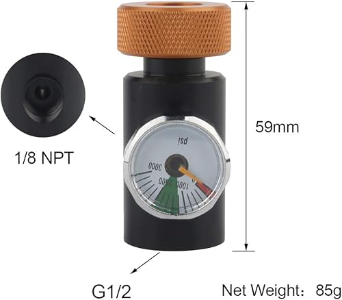 Miniatura 6 de Gurlleu Paintball - Adaptador de llenado remoto y estación de llenado