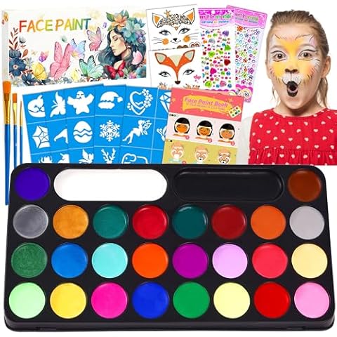 Lubibi Palette de Peinture Corporelle Cover