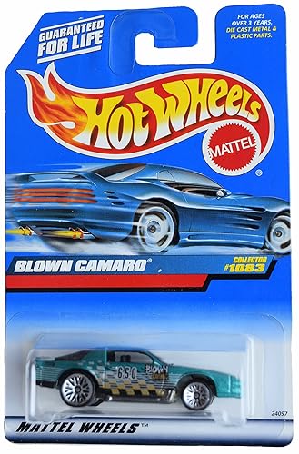 Hot Wheels Blown Camaro, Teal Collector #1083