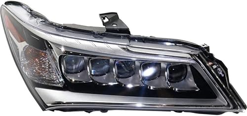 Miniatura 9 de KarParts360 Para faros delanteros Acura MDX 2014 2015 2016 del lado del conductor  Compuesto  LED  CAPA  AC2502125  33150TZ5A01