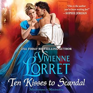 Ten Kisses to Scandal Audiolibro Por Vivienne Lorret arte de portada
