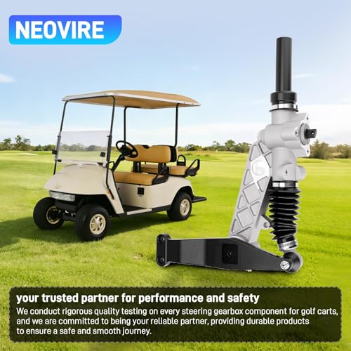 Steering Gear Box Assembly & Steering Rack for Golf Cart Compatible with 1994.6-2001 TXT/Medalist Series, 1996-up ST350 Workhorse, for Gas & Electric Golf Carts, Replaces #70314G01, 70314G02, 70723G02 by NEOVIRE - Image 8