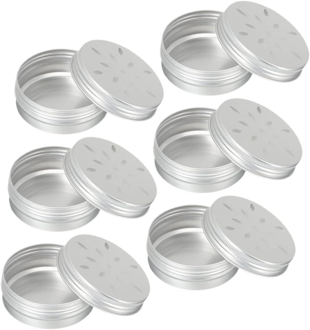 SUPVOX 6pcs Dog Scent Training Boxes Aluminum Odor Cases for Dogs Nose Work Tool for Small for Scent Detection and Training Activities