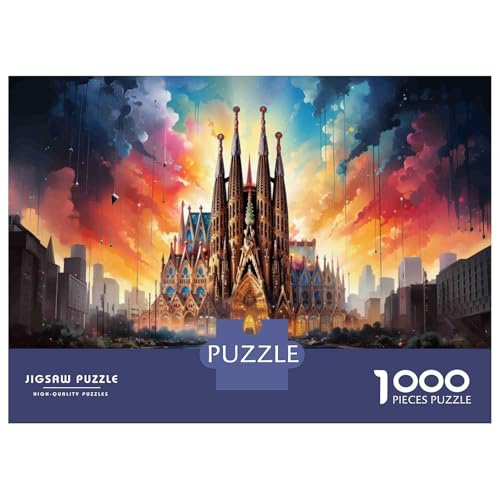 Puzzle de 1000 piezas de arquitectura, el regalo ideal de decoración para adultos 2