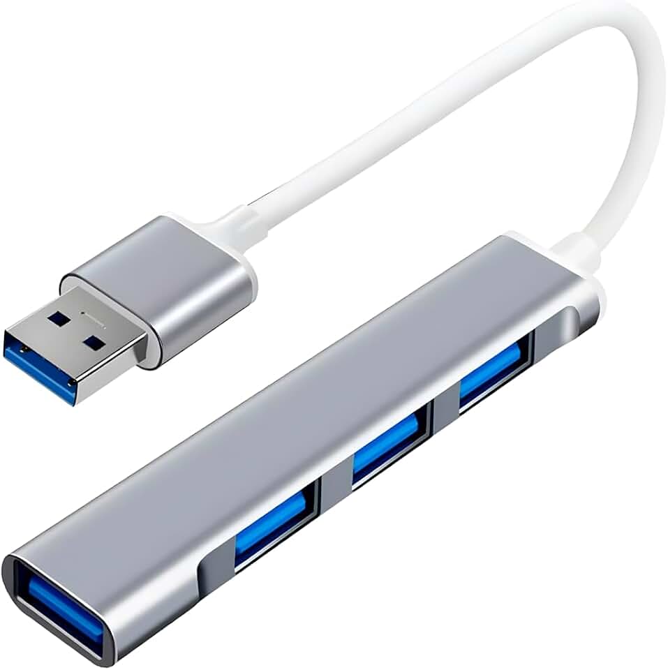 Adaptador Multiporta USB Hub, USB Dock Station com 4 Portas USB 3.0 (USB)