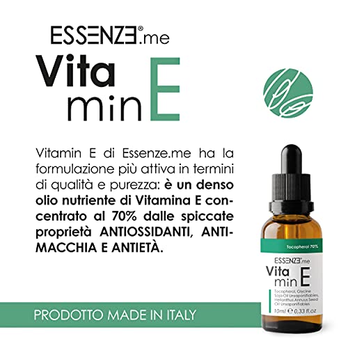 Olio di Vitamina e Naturale Tocoferolo 70%