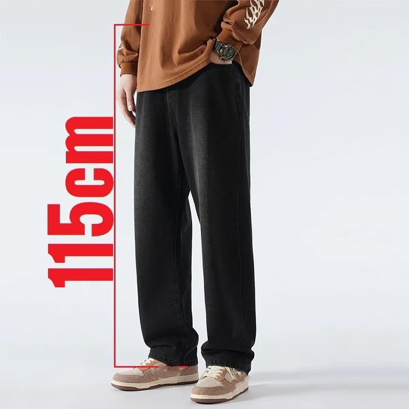 Men's Jean Straight Leg Denim Pants2