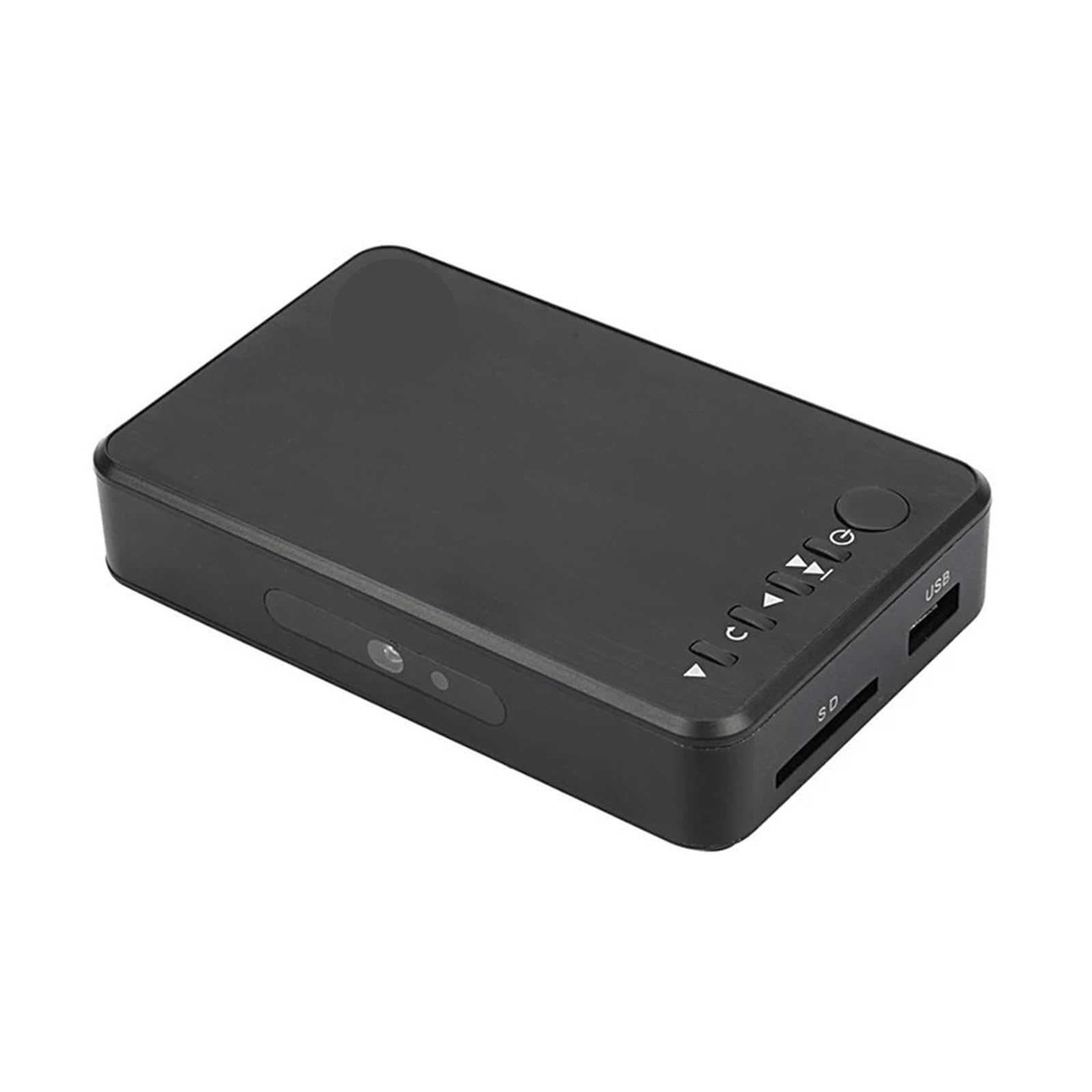 Odtwarzacz DVD, Przenośny odtwarzacz multimedialny Full HD Odtwarzacz wideo Wyjście 1080P Zewnętrzny USB na dysku twardym