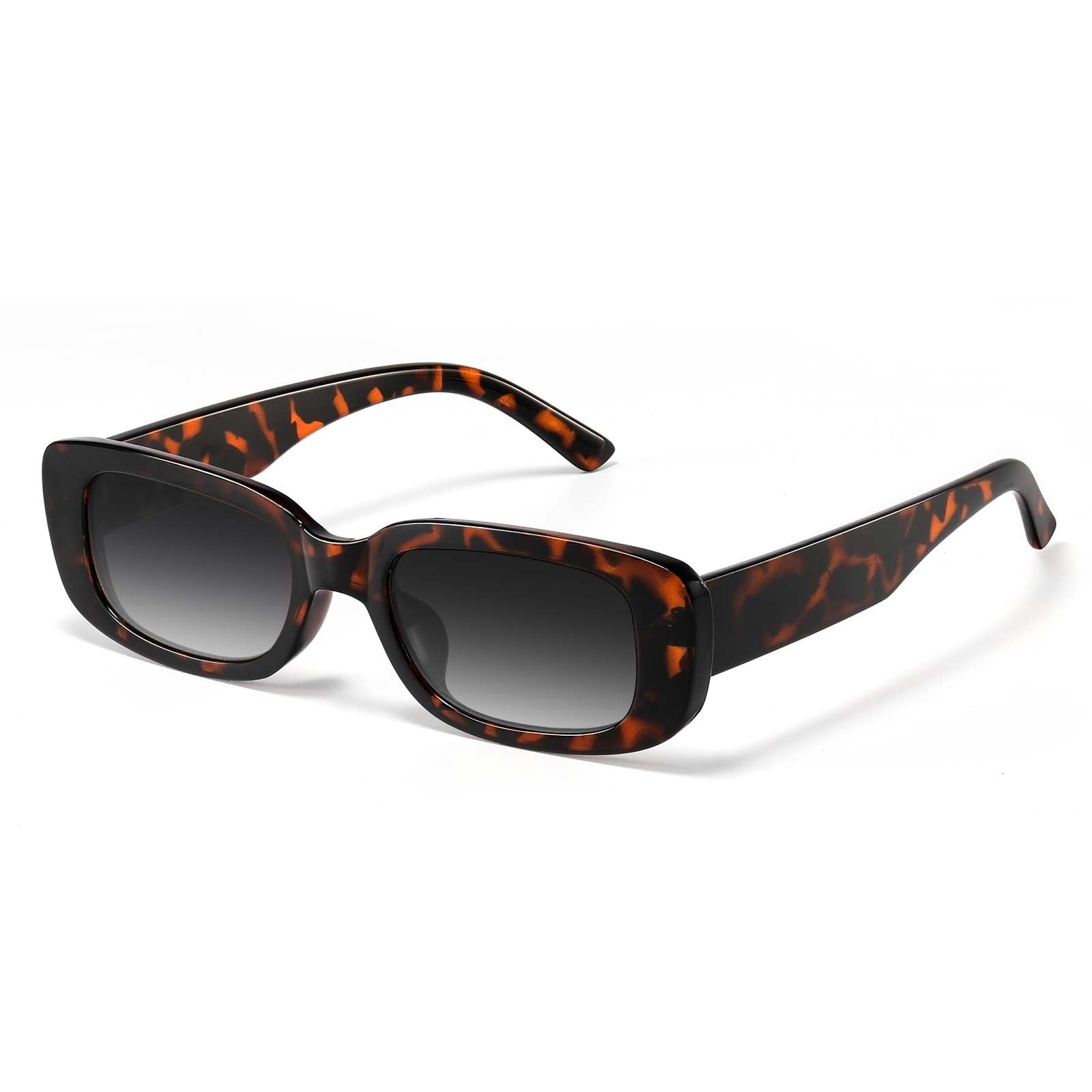 JASPIN Rectangle Sunglasses for Women Men Y2k Sun Glasses UV Protection