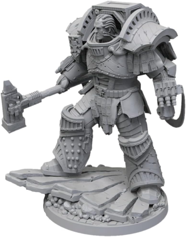 Customized Perturabo Primarch of The Iron Warriors Personalized from W40k Chaos spacemarines 3D Resin Miniature Official Scale