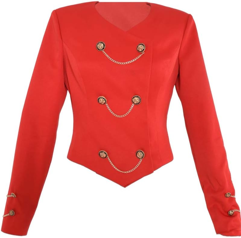 Cosplay.fm Women's Chandler Cosplay Costume Red Uniform Outfit - Image 4