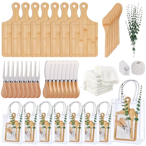 Baby Shower Prizes for Game Winners Bamboo Cheese Board Spoon