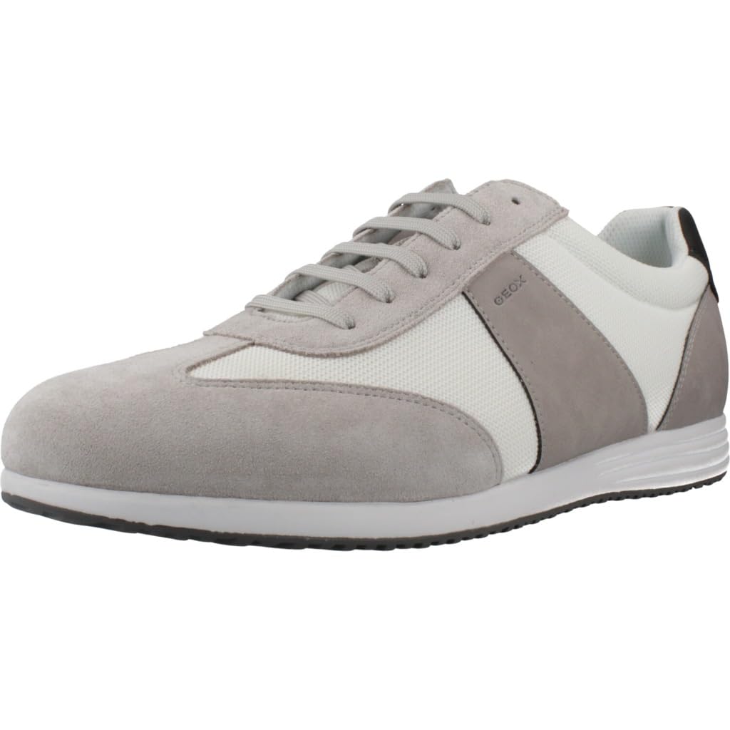 Geox - U ARTHIEN A, Zapatillas Hombre, White/Lt Grey,