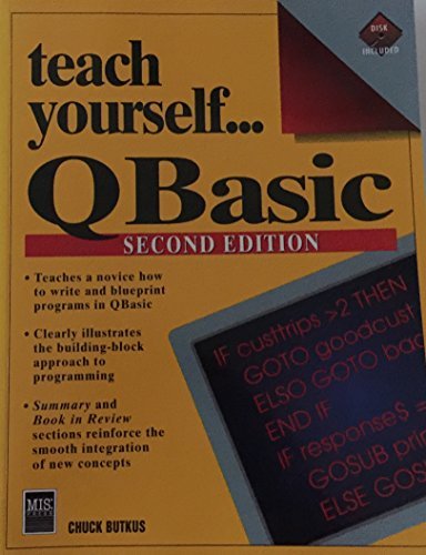 Teach Yourself Qbasic: 9781558283411: Computer Science Books @ Amazon.com
