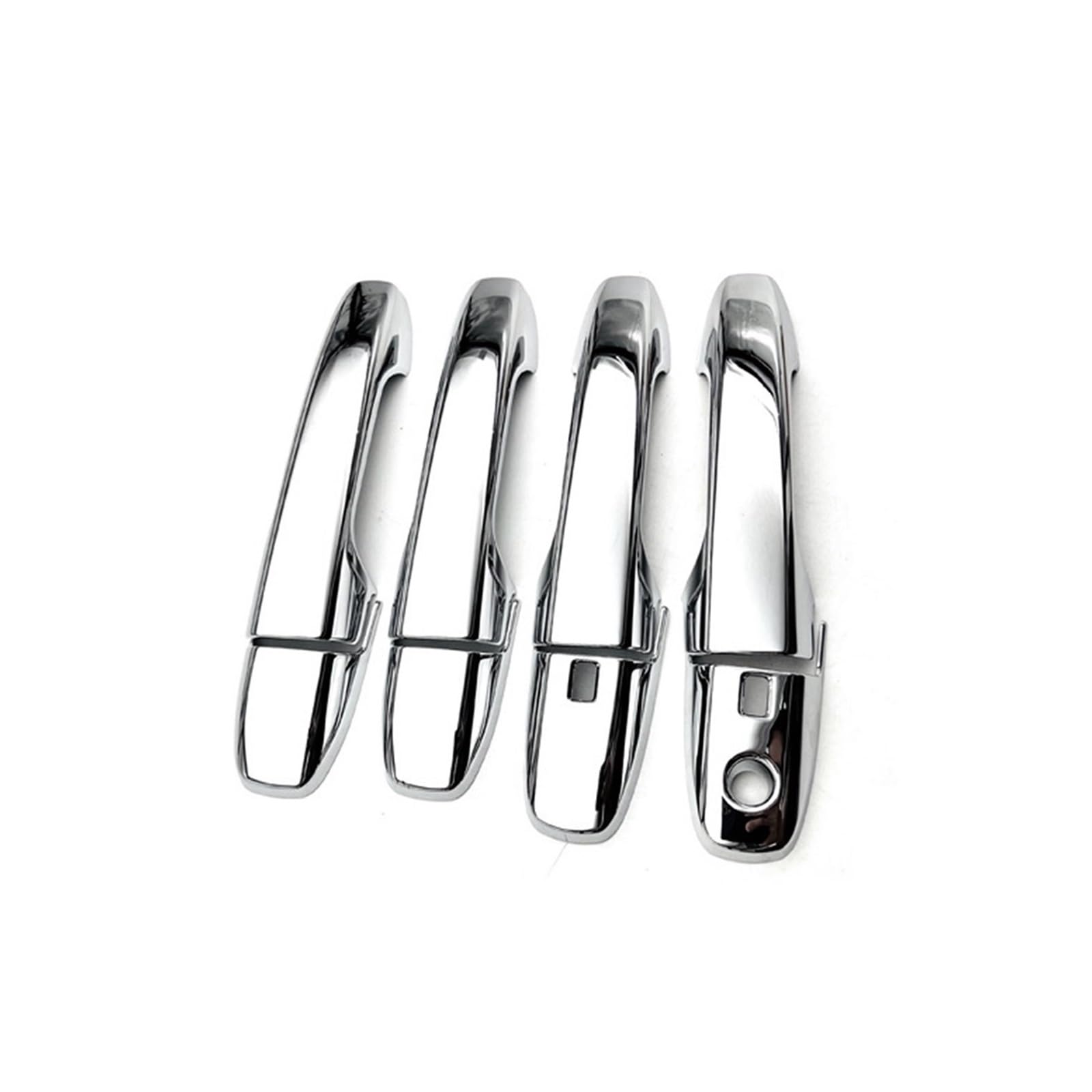 FIXCOR for Toyota for RAIZE Chrome Car Exterior Side Door Handle Frame Cover Trim 8Pcs