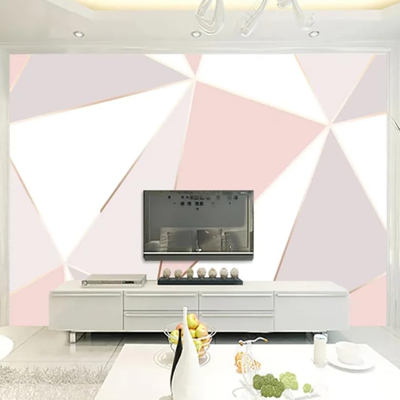 Décor mural fraise 3D grand format 400x280 pour salon contemporain