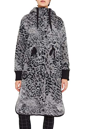 edc by Esprit 119CC1G006 Abrigo, Gris (Light Grey 2 041), L para Mujer
