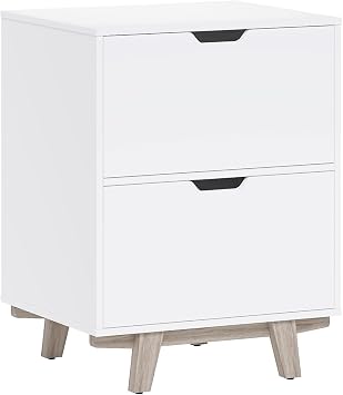 Thomasville Furniture Whitney 2-Drawer Lateral File Cabinet, Letter/Legal Size, 31.25" H x 23.75" W x 20" D, White SPLS-WHLF-TV