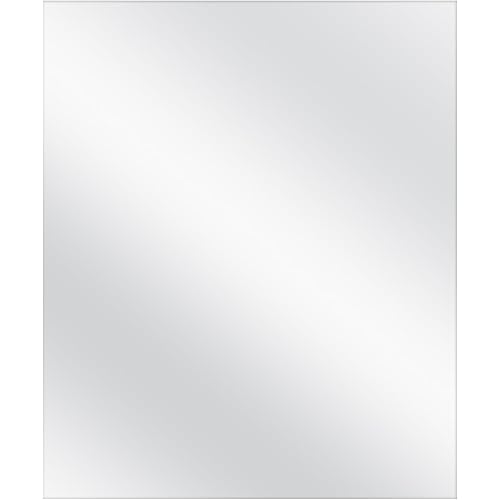 MCS Frameless Wall Mirror, Polished Edge, 30x36, Silver | Frameless Wall Mirror With Polished Edge, 30x36 Inch, Silver