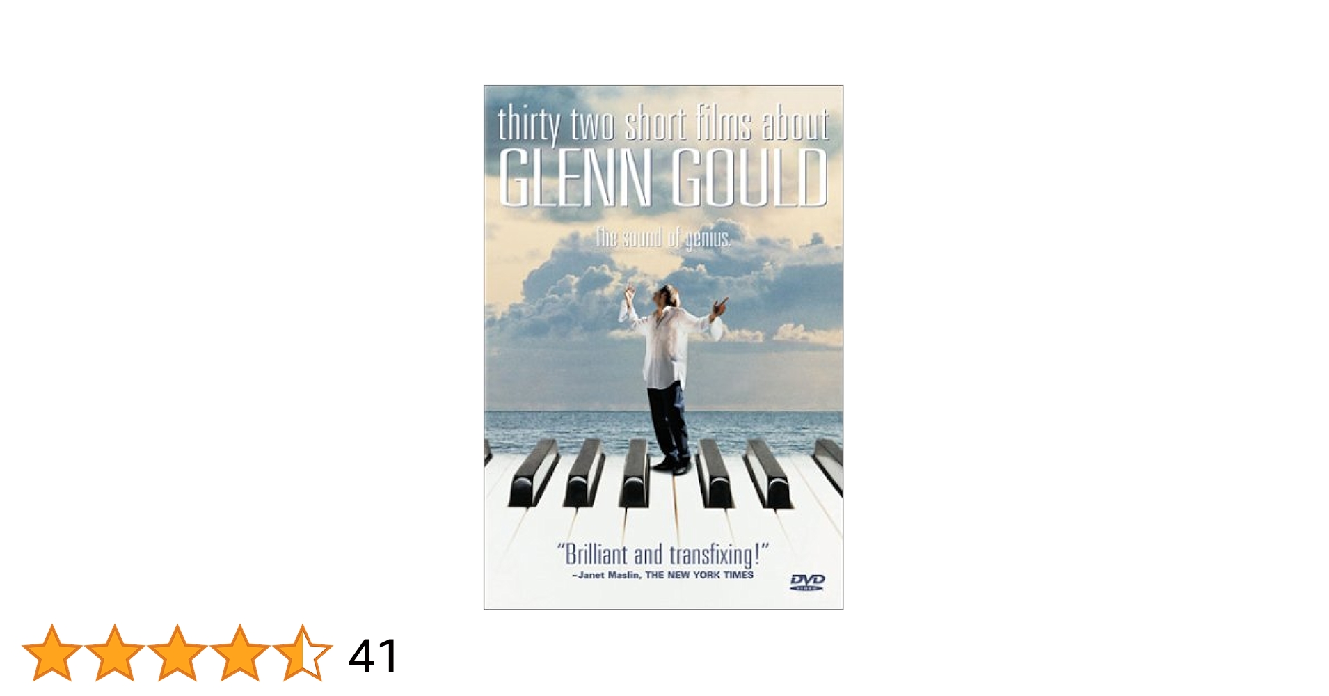 32 Short Films About Glenn Gould [Import]: Amazon.ca: Movies
