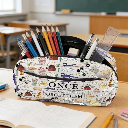 BNQL Trousse à crayons avec motif d'animation japonaise - Cadeau idéal pour les amateurs de dessins animés – vue 5