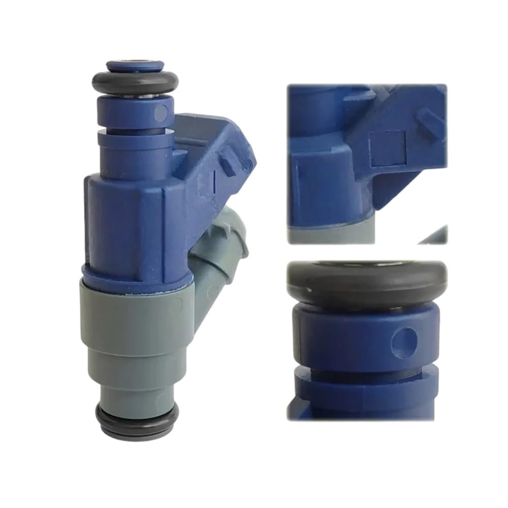 Fuel Iniettore Iniettore Di Carburante Ad Alta Impedenza 4X 0280155791 FJ747 06A906031C Accessori Per Auto