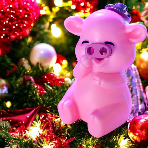 Encendedor doble llama recargable de butano rosa miniatura 7