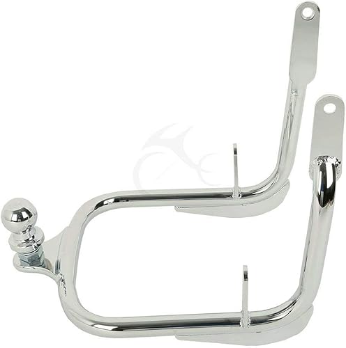 Miniatura 8 de TCT-MOTORPARTS Receptor de remolque cromado para Harley Road King Electra Glide 2009-2013 Street Glide Special FLHXS 2009-2023 Ultra Limited FLHTK