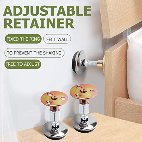 Veemoon 4 peças Cabeceira Shake Sofás Resistentes Estabilizador Atuador Mm Fixador Anti-rolhas Mm -