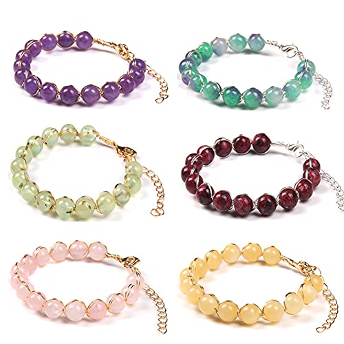 Bracelet en pierre naturelle améthyste, le cadeau idéal - 4