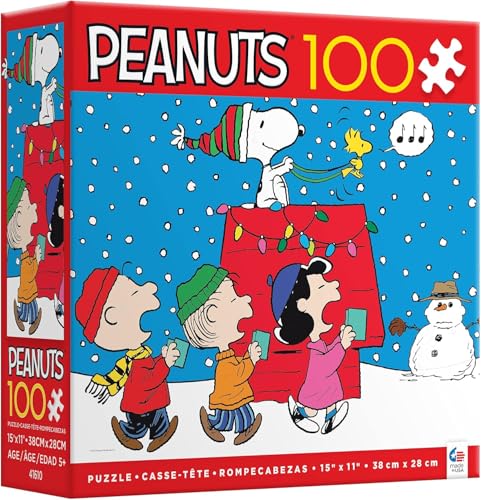 Ceaco - Peanuts - Holiday - Snoopy and The Singers - 100 Piece Jigsaw Puzzle