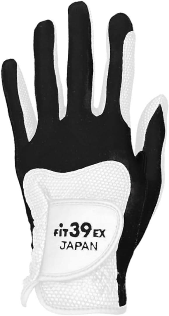 Golf Gloves (Extra Large, White/Black)