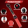1/4-Inch Torque Wrench, Dual-direction Small Torque Wrench 20-220in.lb/2.3-24.9Nm, 72 tooth High Precision Professional with Dual Range Scales