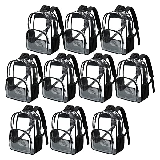 Durable Clear Backpack for Students