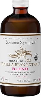 Sonoma Syrup Co. Co Organic Pure Vanilla Bean Blend 8 oz