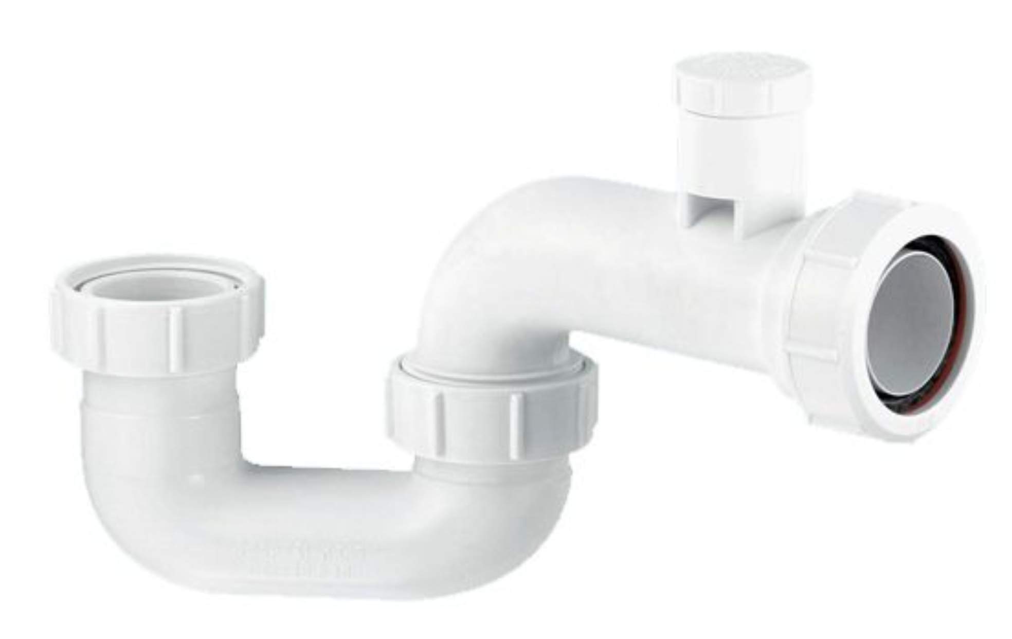 Mcalpine 1.5In X 50Mm Water Seal Anti-Syphon Bath Trap Smp10v