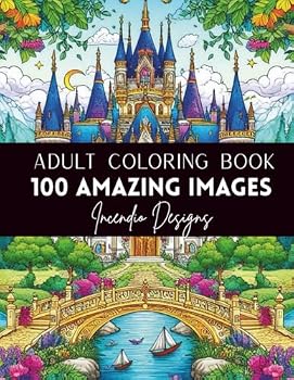 Paperback 100 Amazing Images: Adult Coloring Book