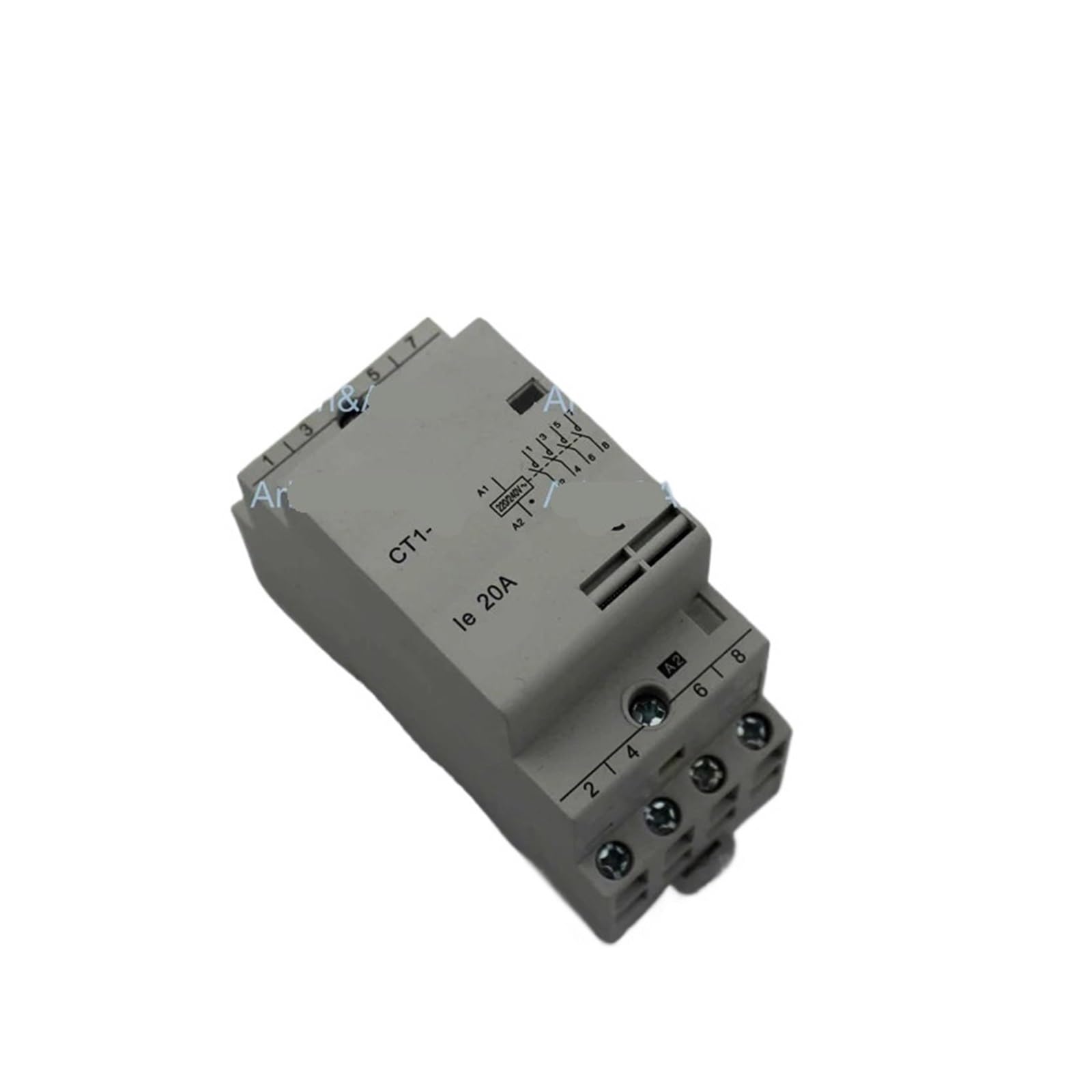 RCGKNNMUZ CT1 4P 20A 2NC 2NO 220V/230V 50/60HZ DIN Rail Household AC Modular Contactor