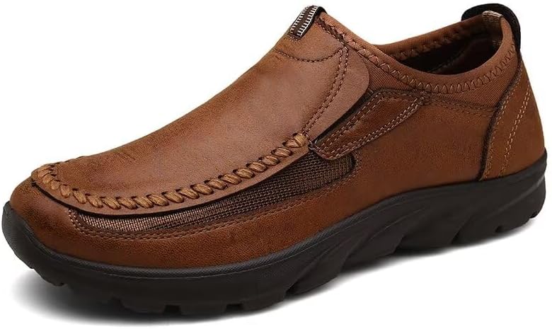 Men’s Casual Loafers,Lightweight Breathable Slip on Shoes,Comfortable Non Slip Walking Shoes,Mens Moccasin Shoes for Driving, Walking, Traveling,Mocassins Pour Homme