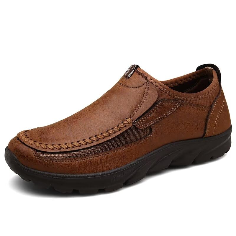 Men's Casual Loafers,Lightweight Breathable Slip on Shoes,Comfortable Non Slip Walking Shoes,Mens Moccasin Shoes for Driving, Walking, Traveling,Mocassins Pour Homme