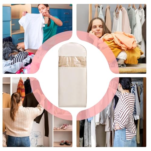 Fundas antipolvo para ropa de gran capacidad y almacenamiento textil 5