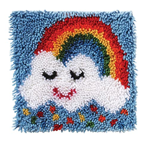 Image of Wonderart Latch Hook Yarn, Rainbow Sprinkles