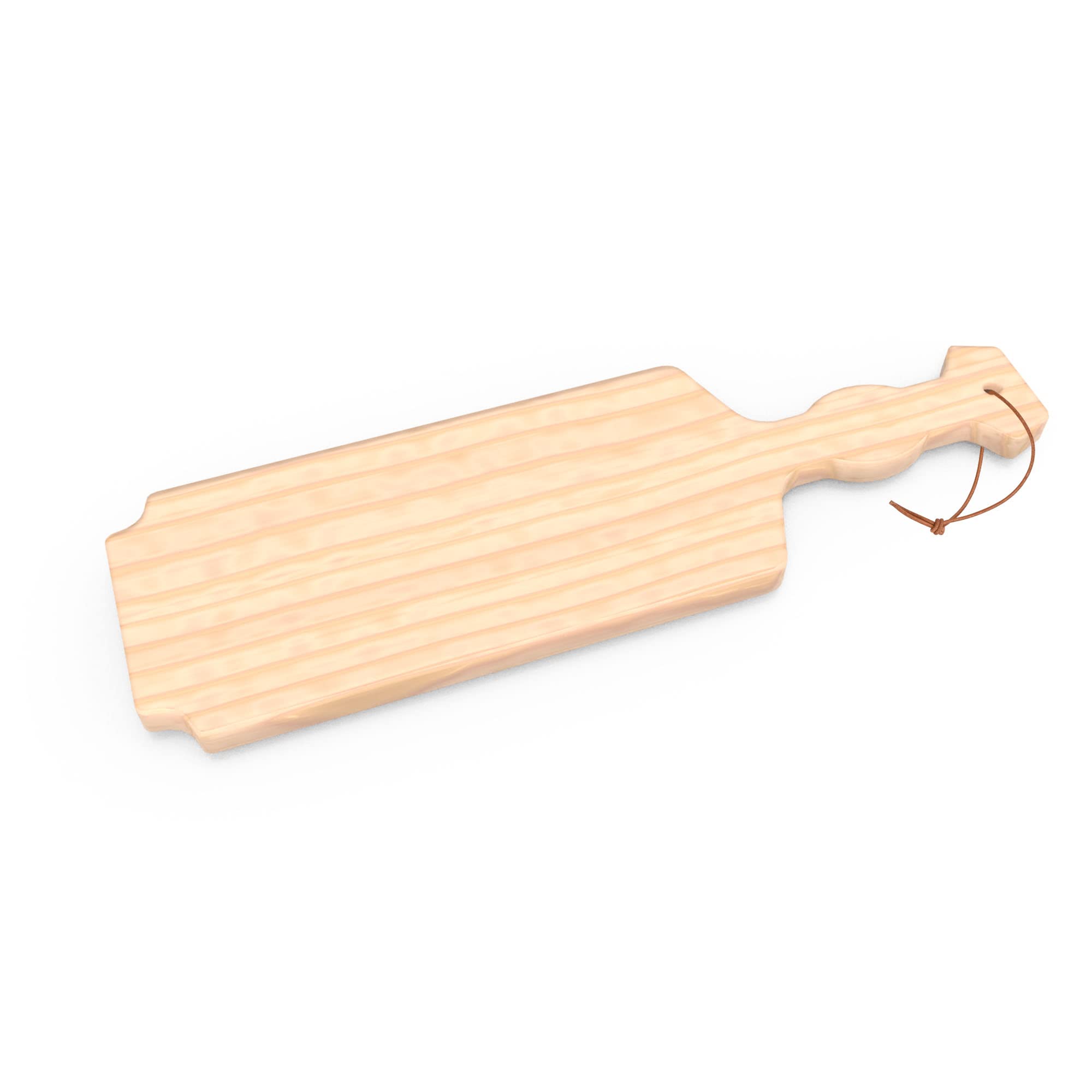 Sorority Paddle 15 Inch, Unfinished Solid Pine Wooden Paddle, Greek Fraternity Paddle for Drawing,Crafts & Home Decorating